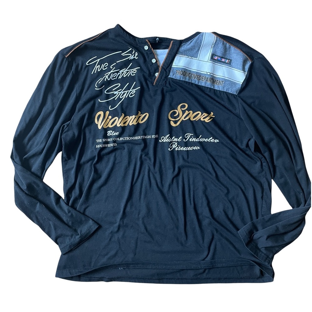 Large Men’s Long Sleeve Soft Shirt